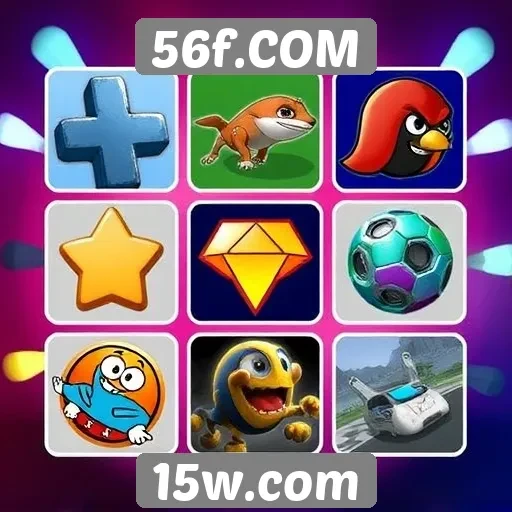 Comparação de jogos populares no 56f.COM
